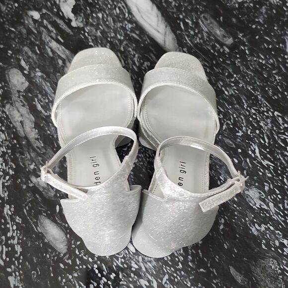 BRAND NEW MADDEN GIRL OPEN TOE ANKLE STRAP BUCKLE PLATFORM CHUNKY  HEELS SANDAL - Picture 5 of 16